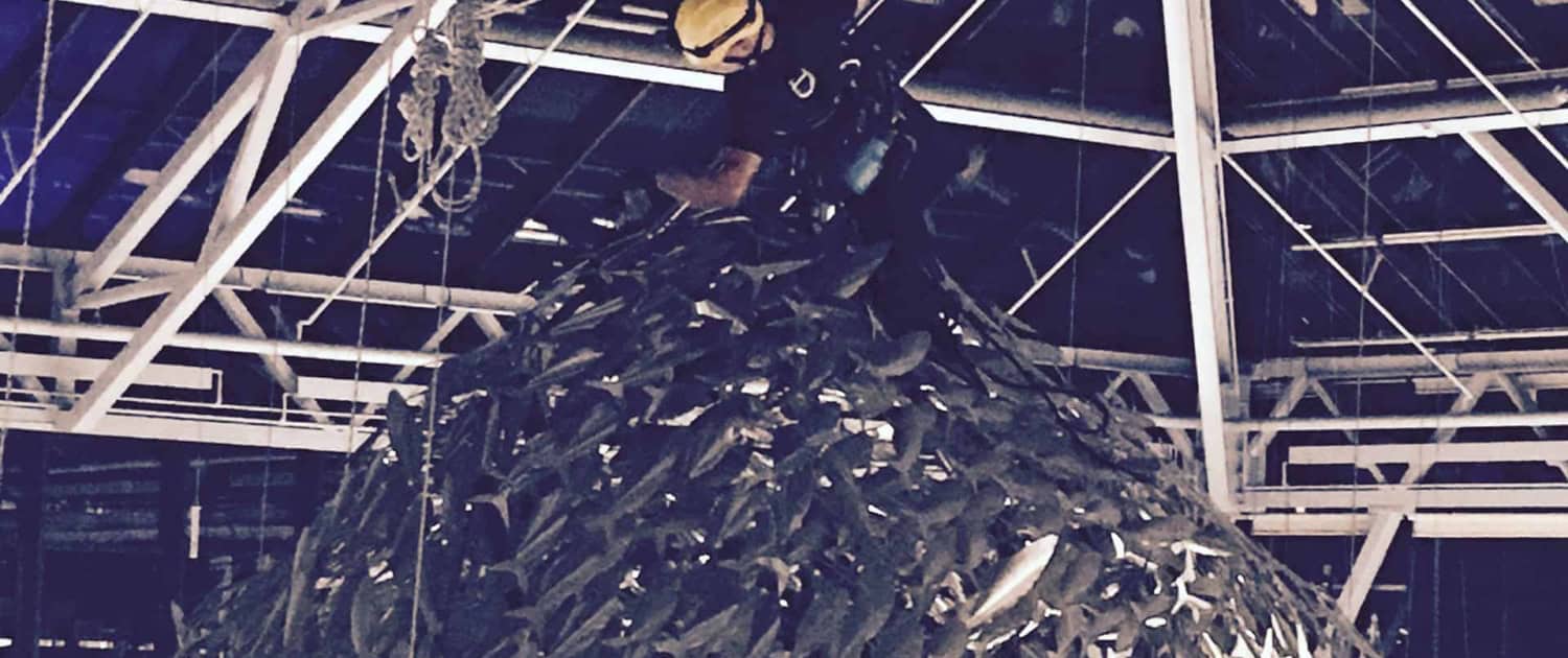 Pudsning af stålmontage